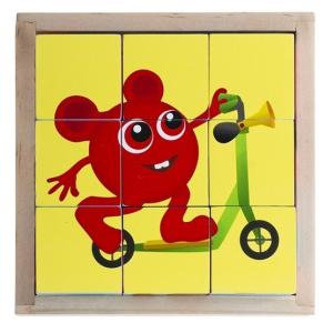 Klods Puslespil - Babblarna (Teddykompaniet)